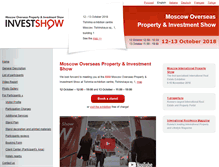 Tablet Screenshot of investshow.ru